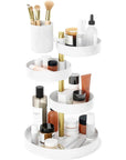 Umbra Pirouette Rotating Makeup Organiser White - BATHROOM - Makeup Storage - Soko and Co