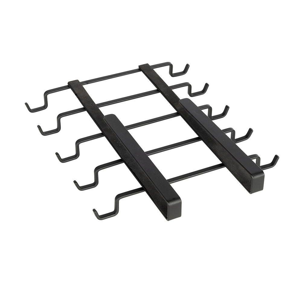 Under Shelf Cup &amp; Mug Rack Black - KITCHEN - Shelves and Racks - Soko and Co