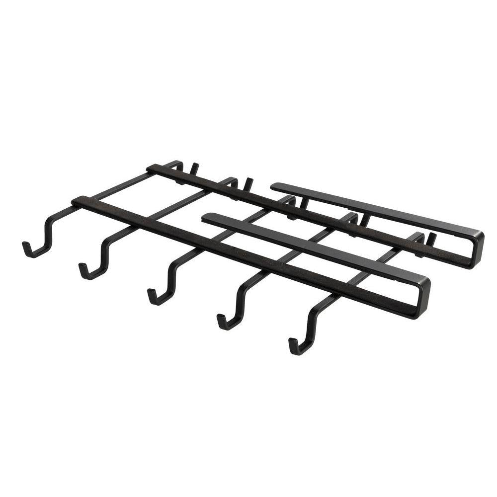 Under Shelf Cup & Mug Rack Black - KITCHEN - Shelves and Racks - Soko and Co