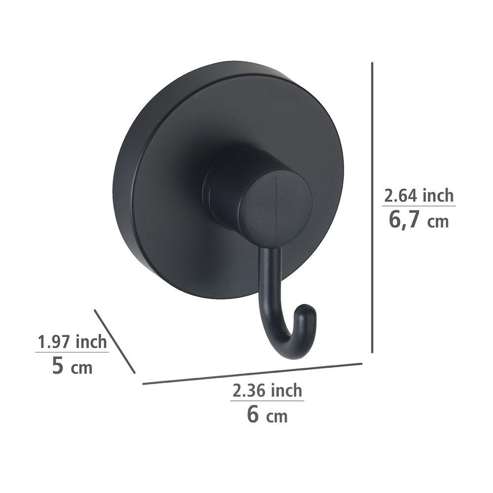 Vac Lock Suction Hooks 2 Pack Matte Black - BATHROOM - Suction - Soko and Co