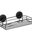 Vac Lock Suction Shower Shelf Matte Black - BATHROOM - Suction - Soko and Co