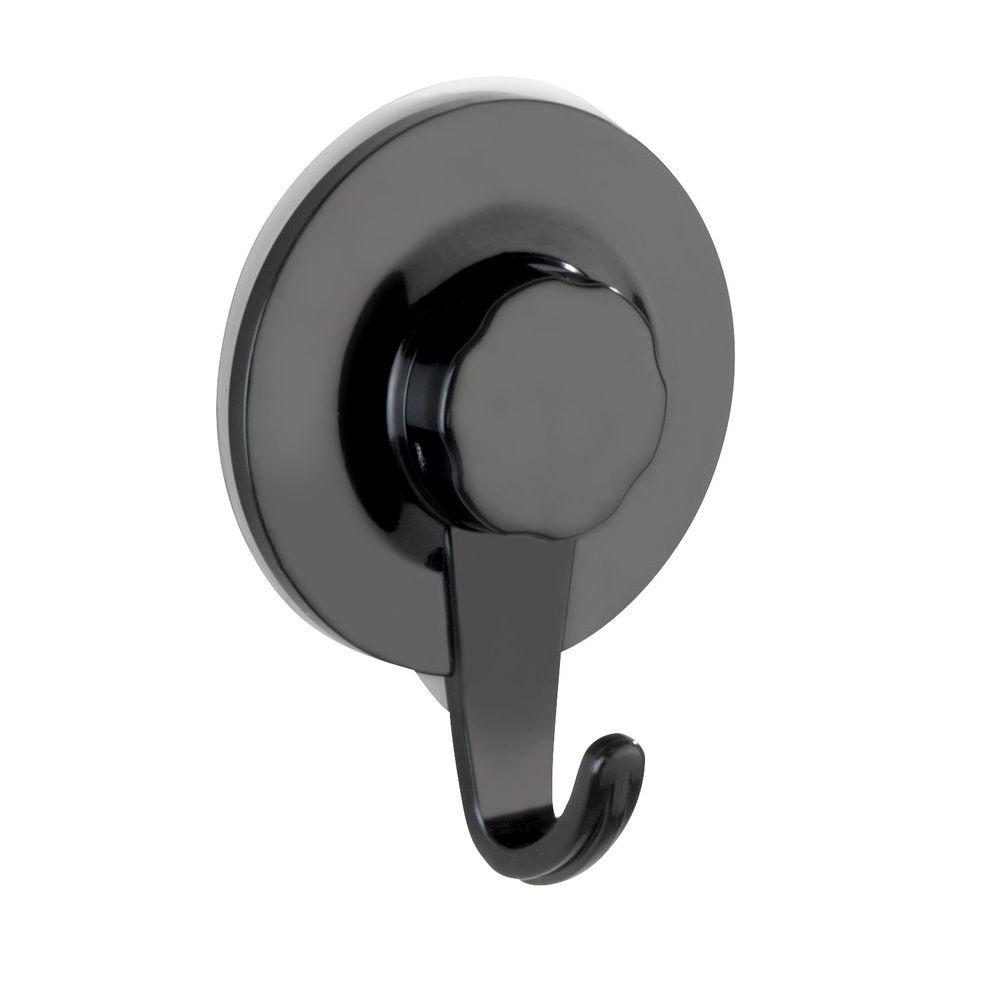 Valenza Static Lock Wall Hook Black - BATHROOM - Suction - Soko and Co