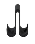 Verna Double Shower Hook Matte Black - BATHROOM - Suction - Soko and Co