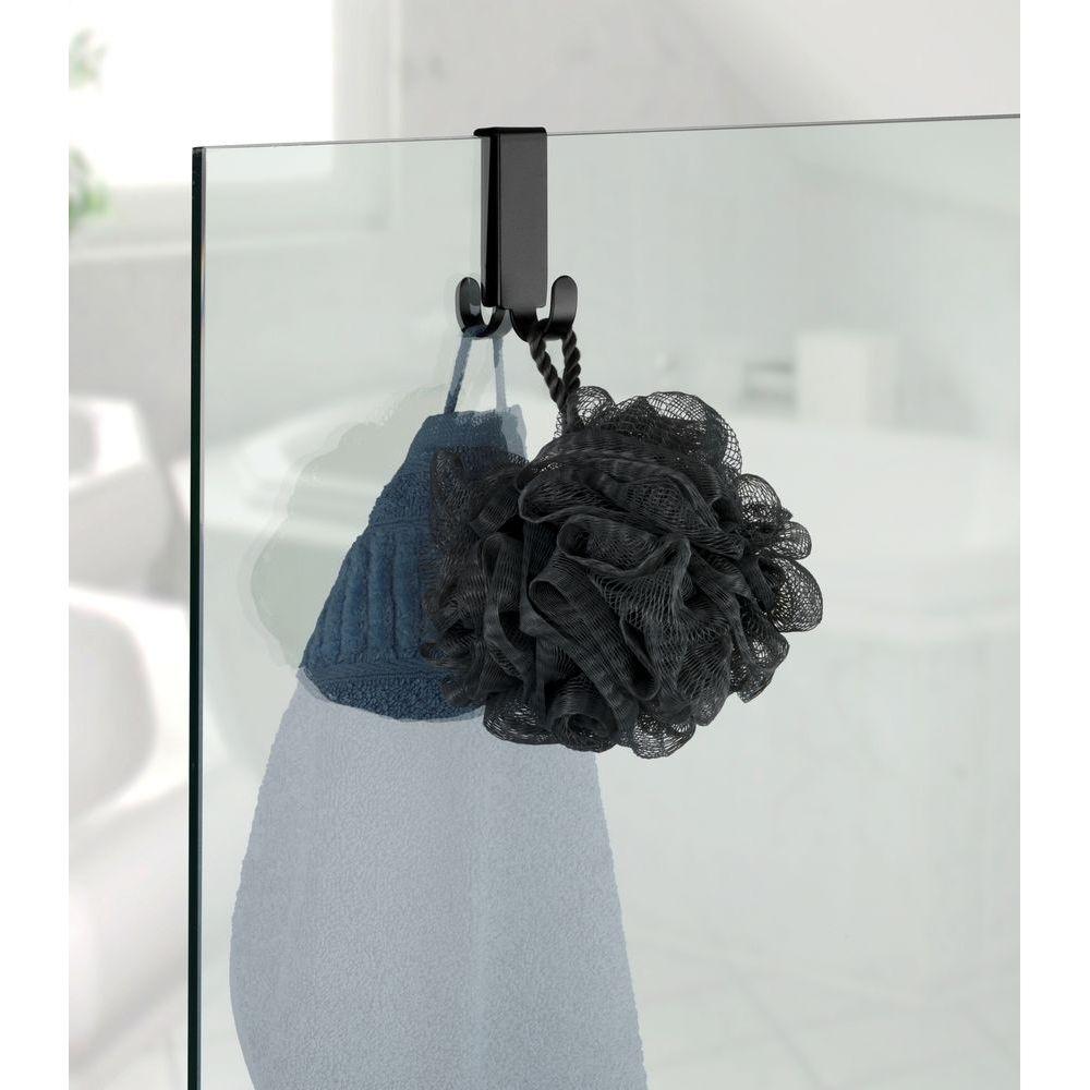 Vieste Double Shower Hook Matte Black - BATHROOM - Suction - Soko and Co
