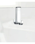 Vieste Double Shower Hook Matte Steel - BATHROOM - Suction - Soko and Co