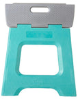 Vigar 32cm Compact Folding Step Stool Turquoise - LAUNDRY - Ladders - Soko and Co