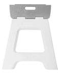 Vigar 40cm 2 Step Folding Step Stool Grey - LAUNDRY - Ladders - Soko and Co