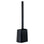 Vigar Essential Eco Silicone Toilet Brush Black - BATHROOM - Toilet Brushes - Soko and Co