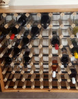 Vino Stack 64 Pocket Mahogany Wine Rack - WINE - Wine Racks - Soko and Co