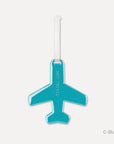 Vivid Aeroplane Luggage Tag Blue - LIFESTYLE - Travel and Outdoors - Soko and Co