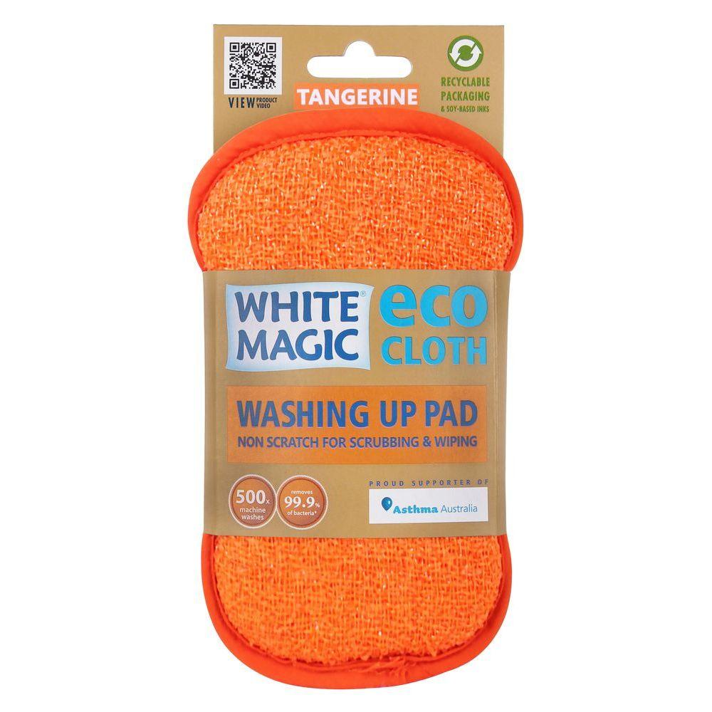 White Magic Eco Dish Washing Sponge Tangerine - KITCHEN - Sink - Soko and Co