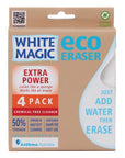 White Magic Extra Power Eraser Sponges 4 Pack - LAUNDRY - Cleaning - Soko and Co