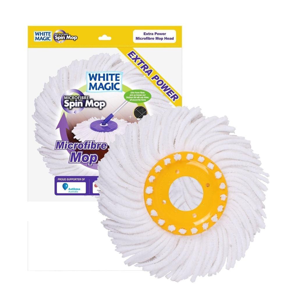 White Magic Extra Power Spin Mop Replacement Head - LAUNDRY - Cleaning - Soko and Co
