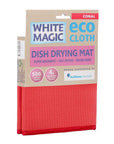 White Magic Microfibre Dish Drying Mat Coral - KITCHEN - Dish Racks and Mats - Soko and Co