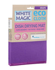 White Magic Microfibre Dish Drying Mat Grape - KITCHEN - Dish Racks and Mats - Soko and Co