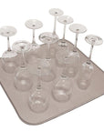 White Magic Microfibre Dish Drying Mat Grape - KITCHEN - Dish Racks and Mats - Soko and Co