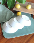 White Magic Microfibre Dish Drying Mat Olive Green - KITCHEN - Dish Racks and Mats - Soko and Co