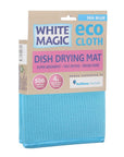 White Magic Microfibre Dish Drying Mat Sea Blue - KITCHEN - Dish Racks and Mats - Soko and Co