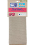 White Magic Microfibre Tea Towel Pebble - KITCHEN - Sink - Soko and Co