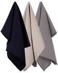 White Magic Microfibre Tea Towels 3 Pack Neutrals - KITCHEN - Sink - Soko and Co