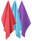 White Magic Microfibre Tea Towels 3 Pack Rainbow - KITCHEN - Sink - Soko and Co