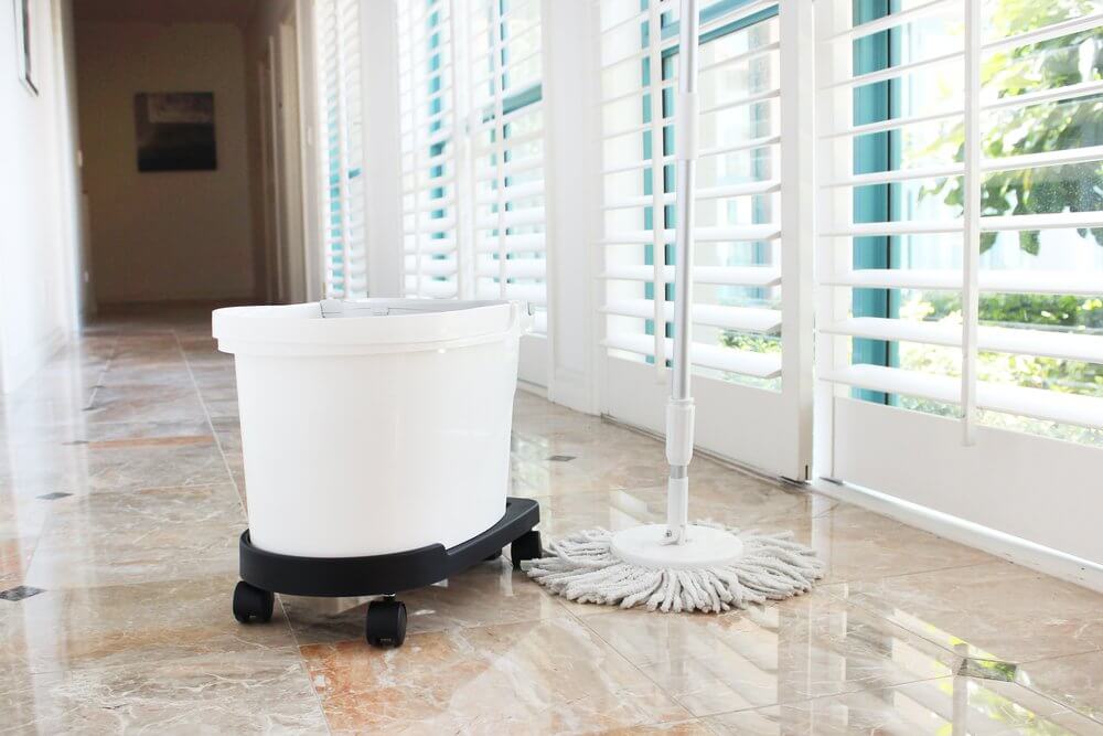 White Magic Spin Mop Trolley for Bucket - LAUNDRY - Cleaning - Soko and Co