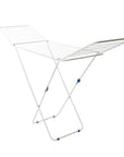 Wide X-Frame Winged Clothes Airer White - LAUNDRY - Airers - Soko and Co